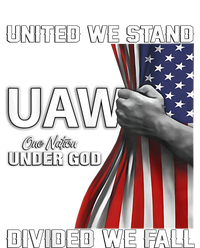 Uaw Strong United We Stand Proud Union Uaw Red Tall Sweatshirt