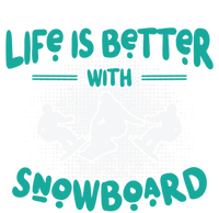 Life Is Better With Snowboard Snowboarding Retro Vintage Gift Kids Sweatshirt