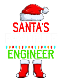 Lighting Xmas SantaS Favorites Engineer Christmas Gift T-Shirt