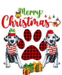 Merry Christmas Santa Elf Dalmatians Dog Paw Lover Owner Gift Insulated Varsity Jacket