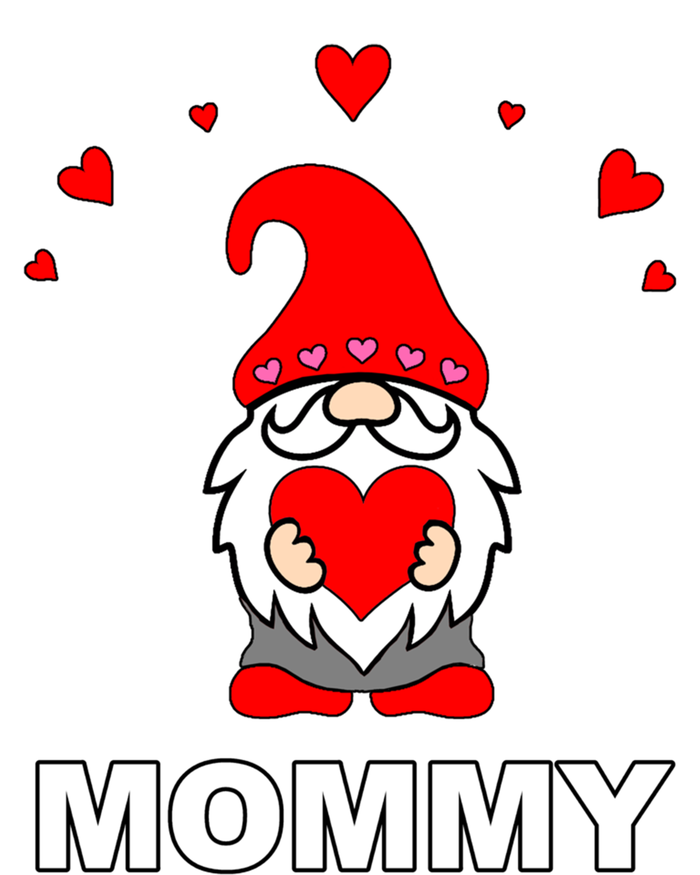 Mommy Happy MotherS Day Mom Gift Mothers Gnome Cute Elf Great Gift V-Neck T-Shirt