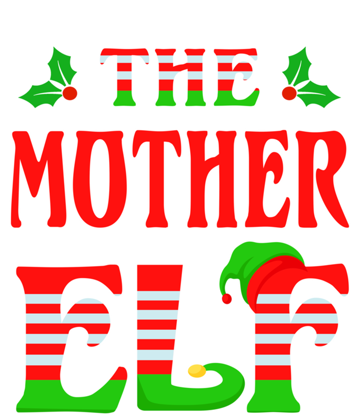 Mother Elf Family Matching Funny Christmas Gift Toddler T-Shirt