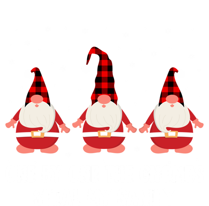 One By One The Gnomies Steal My Sanity Christmas Gnome Love Gift T-Shirt