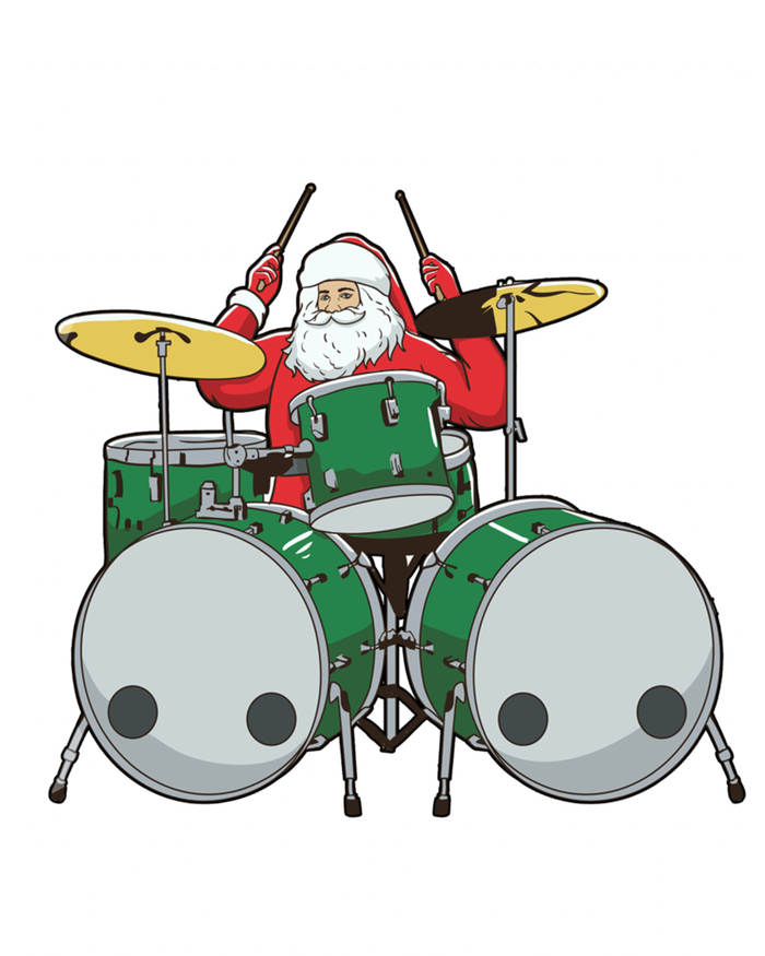 Santa Claus Drummer Drums Percussionist Percussion Christmas Gift Pom Pom 12in Knit Beanie