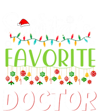 Santa Claus Merry Christmas SantaS Favorite Doctor Great Gift V-Neck T-Shirt