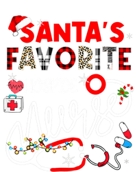 Santa Favorite Hospice Nurse Christmas Nursing Gift USA-Made Snowflake Beanie