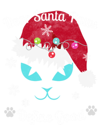 Santa Paws Christmas White And Black Cat Distressed Retro 70s Cute Gift Premium T-Shirt