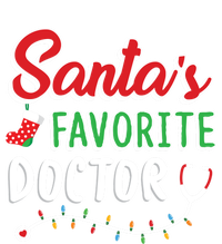 SantaS Favorite Doctor Merry Xmas Claus Stethoscope Gift T-Shirt