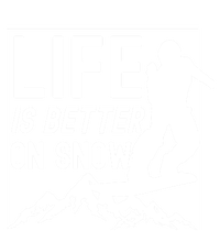 Snowboarding Snowboard Life Is Better On Snow Cool Gift Kids Long Sleeve Shirt