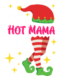 The Hot Mama Elf Mother Elf Funny Gift Ceramic Bell Ornament