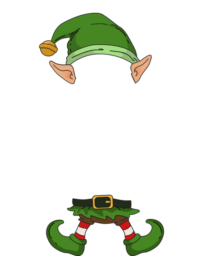 The Mom Elf Party Family Group Matching Mother Xmas Mum Funny Gift T-Shirt