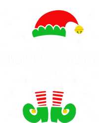 The Mother In Law Elf Funny Christmas Elf Matching Family Gift Women's Long Sleeve Flannel Pajama Set 