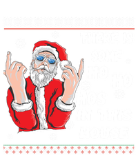 ThereS Some Hos In This House Funny Christmas Santa Ugly Gift T-Shirt