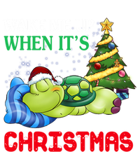 Turtle Christmas Wake Me Up When ItS Christmas Turtle Lover Gift Hoodie