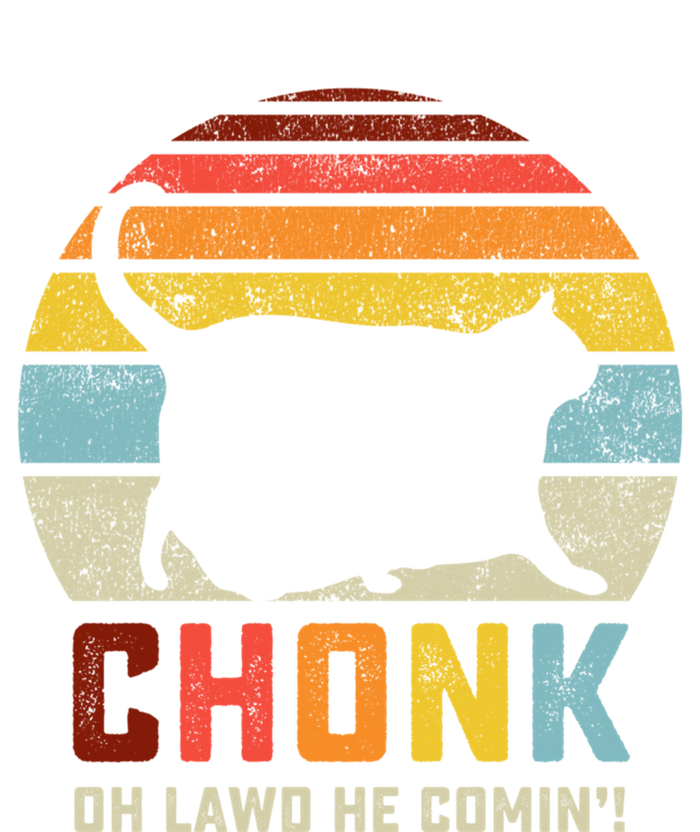 Chonk Cat Scale Meme Funny Retro Style Vintage Cats Memes T-Shirt