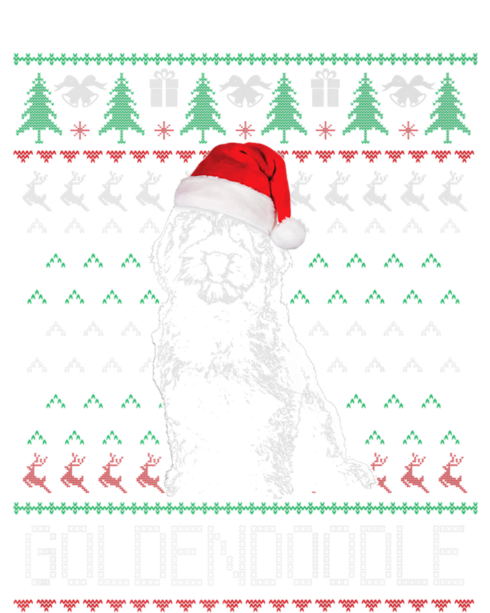 Goldendoodle Christmas Ugly Sweater Santa Dog Lover Funny T-Shirt