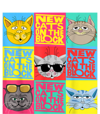 New Cats On He Block Funny Pop Culture Cat Hemed Party T-Shirt