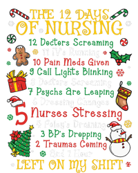 Christmas Nurse 12 Days Of Nursing Women's Knotted Racerback Tank