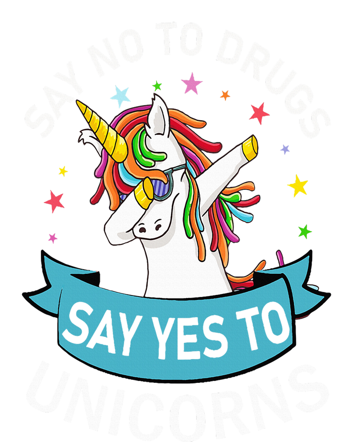 Say No To Drugs Say Yes To Unicorn Red Ribbon Week Premium Hooded Sweatsuit Set