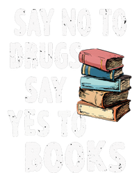 Say No To Drugs Say Yes To Books Red Ribbon Week Awareness Garment-Dyed Heavyweight T-Shirt