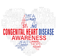 CHD Awareness Heart Disease Fighting Hope Support Warrior Ladies Essential Tank