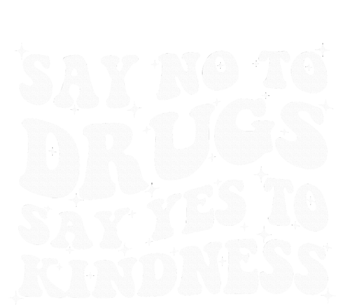 Say No To Drugs Say Yes To Kindness Red Ribbon Week Groovy Hoodie