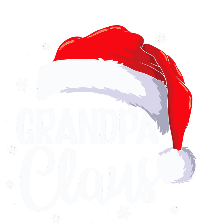 Grandpa Claus Christmas Family Pajama Santa Hat Dad Xmas T-Shirt