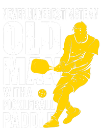 Never Underestimate Old Man With Pickleball Paddle PosiCharge Competitor Tank