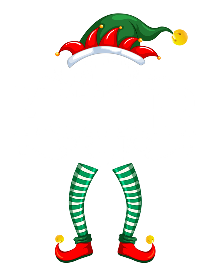 Xmas Mother Elf Matching Family Christmas Pjs Gift Tie-Dye Long Sleeve Shirt