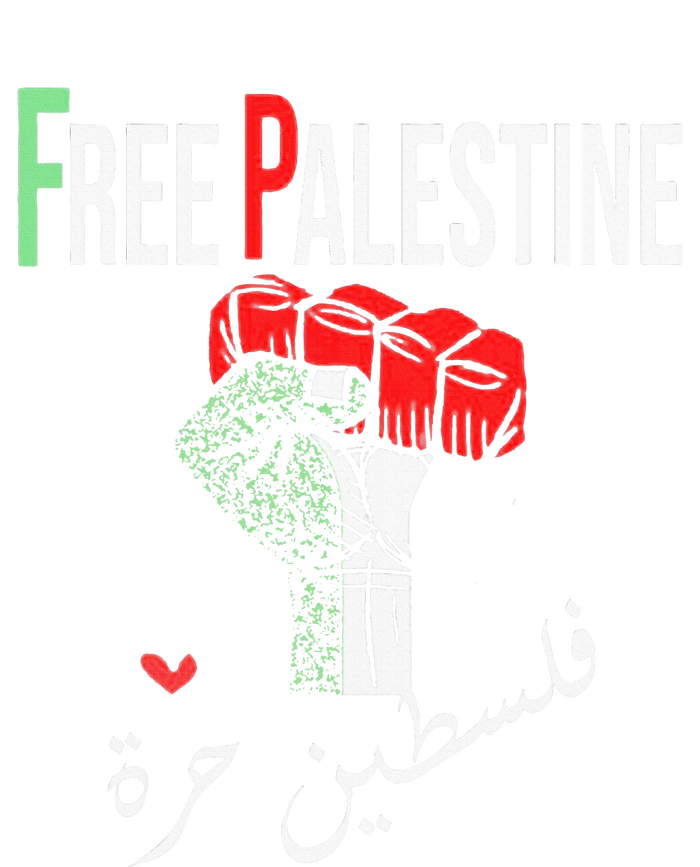 Free Palestine Gaza Flag Arabic Freedom for Palestinians T-Shirt