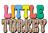 Little Turkey Cute Thanksgiving Colorful Kids Tie-Dye T-Shirt