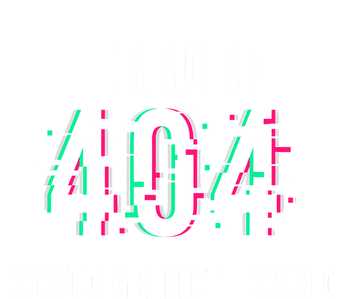 Error 404 Costume Not Found Funny Lazy Halloween T-Shirt