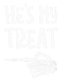 Funny matching he's my treat couples costume halloween hers Hoodie