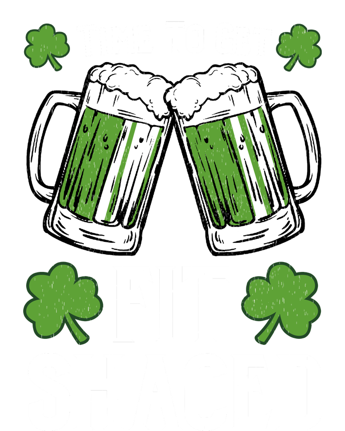 Time To Get Fit Shaced St Patrick’S Day Full-Length Apron With Pockets