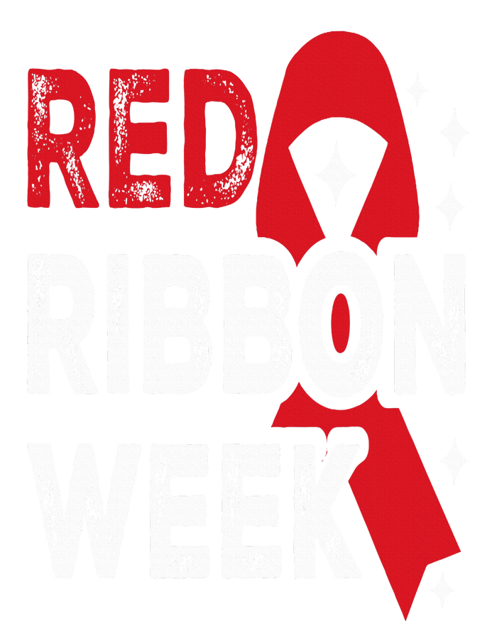 We Wear Red For Red Ribbon Week Awareness Daily Commute Backpack