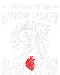 I Survived The Widow Maker Heart Attack Heart Disease Toddler Zip Fleece Hoodie