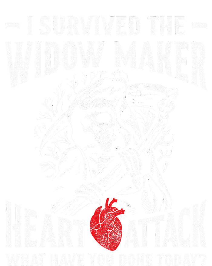 I Survived The Widow Maker Heart Attack Heart Disease Toddler Zip Fleece Hoodie