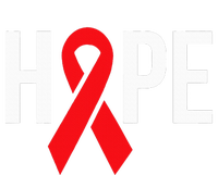 Hope Aids Hiv Red Ribbon Awareness Gift World Aids Day T-Shirt