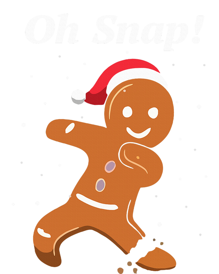 Oh Snap Funny Gingerbread Merry Christmas Cookie Baby Bodysuit