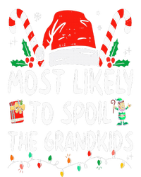 Most Likely To Spoil The Grand Funny Christmas Grandma Button