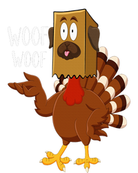 Thanksgiving Dog Funny Fake Dog Woof Thanksgiving Turkey Impact Tech Backpack