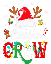 Christmas Cousin Crew Reindeer Santa Hat Lights T-Shirt