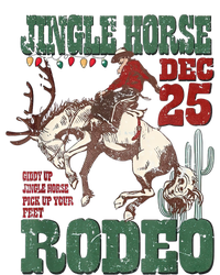 Cowboy Christmas Sweater Giddy Up Jingle Horse Pick Up Your Feet Women's T-Shirt