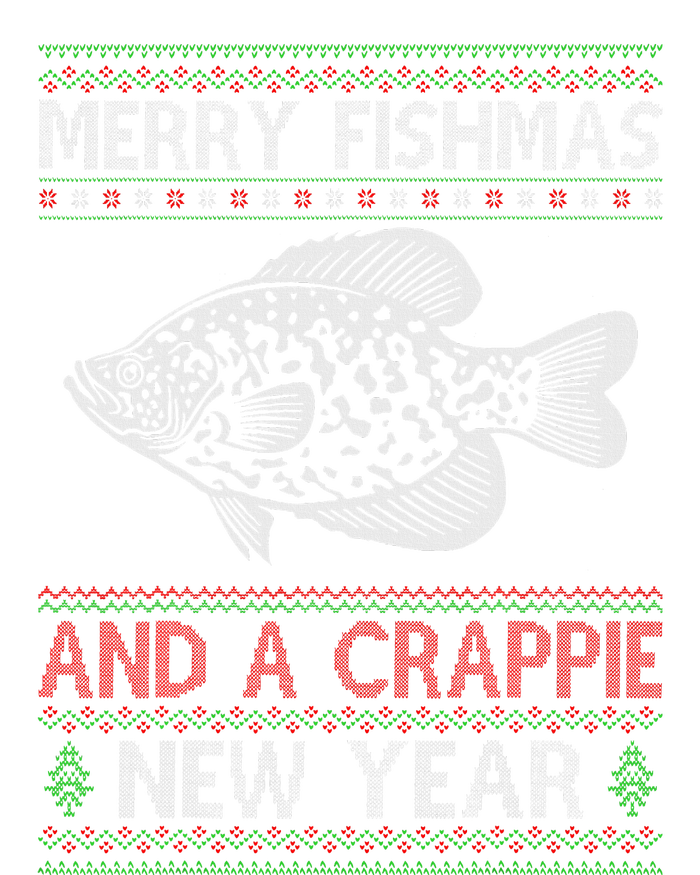 Xmas Santa Ugly Merry Fishmas Crappie Fish Christmas T-Shirt