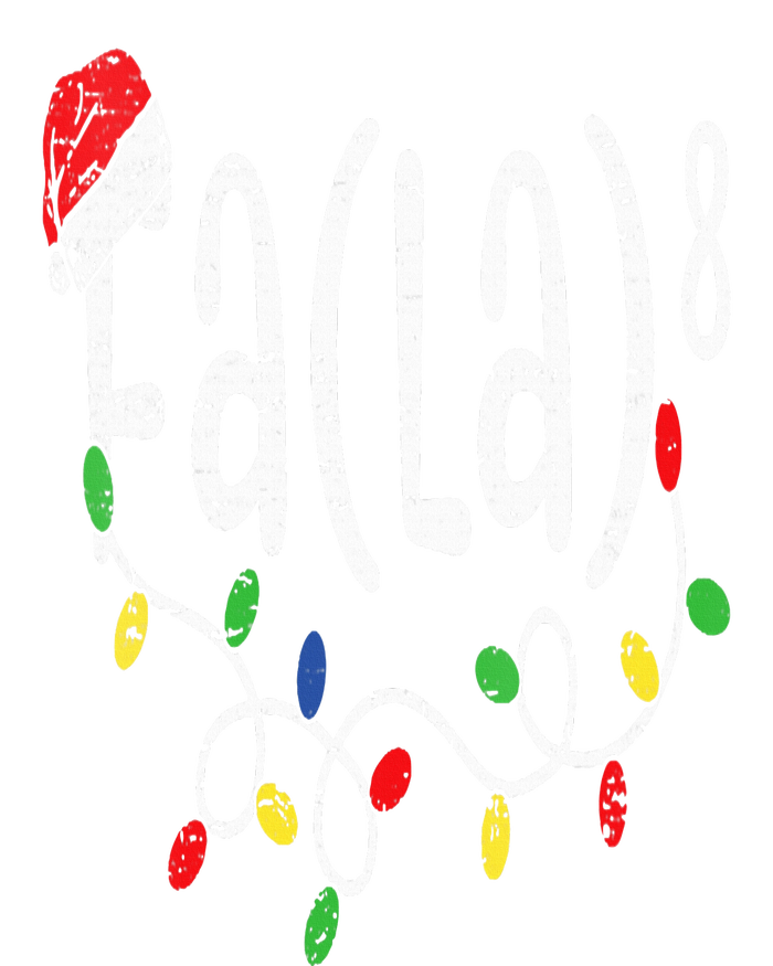 FA (LA)8 Funny Christmas Santa Fa La Math Teacher Tie-Dye T-Shirt