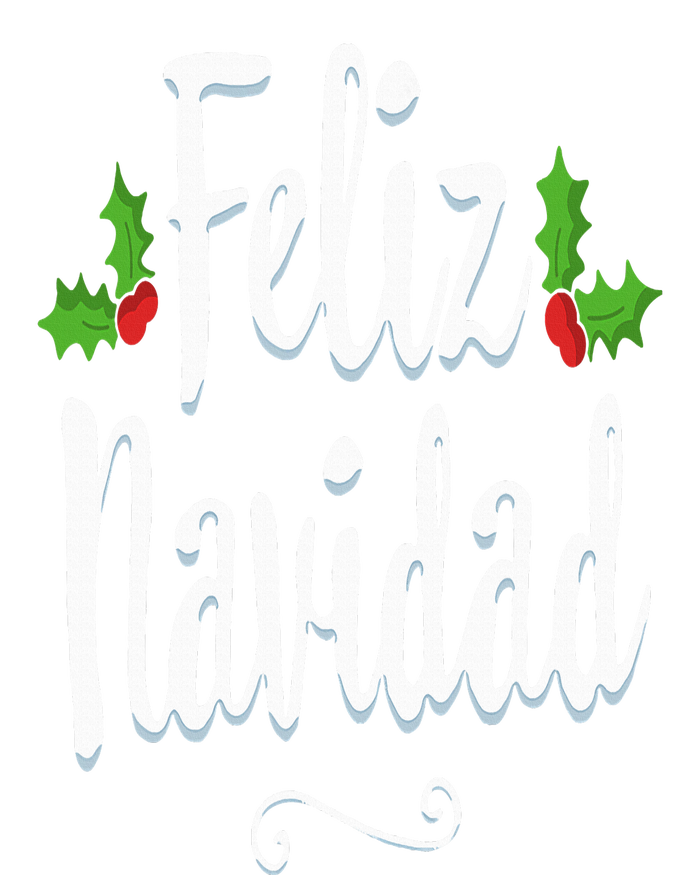 Vintage Feliz Navidad Retro Mexican Christmas Spanish Xmas Women's Perfect Tri Tunic Long Sleeve Shirt