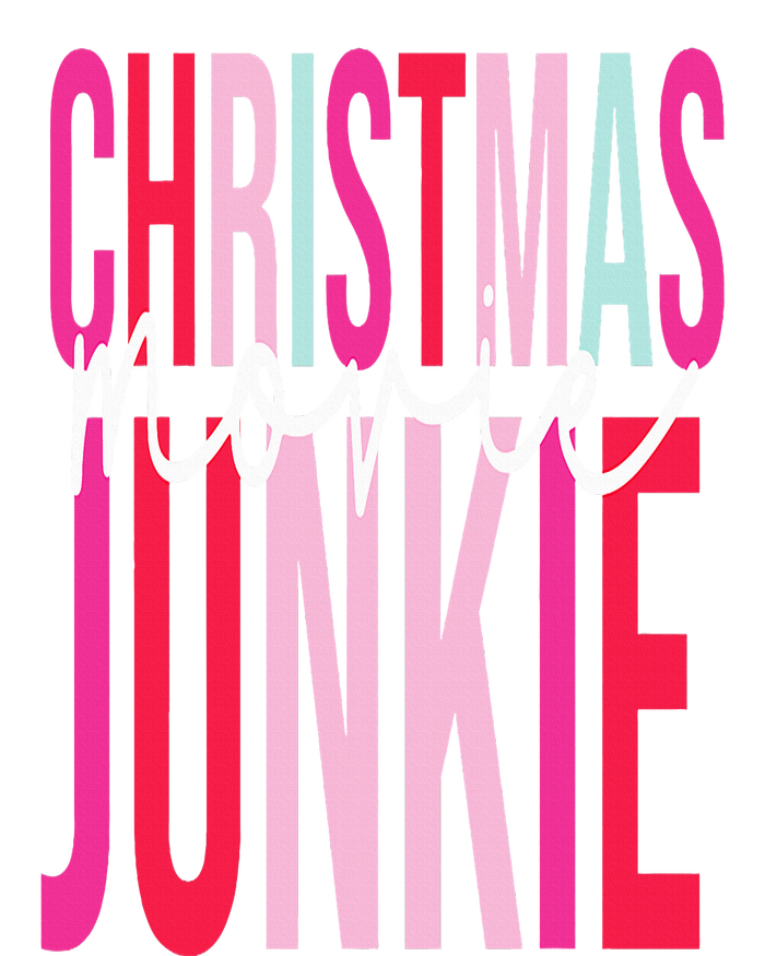 Retro Christmas Movie Junkie Funny Matching Xmas Trees T-Shirt