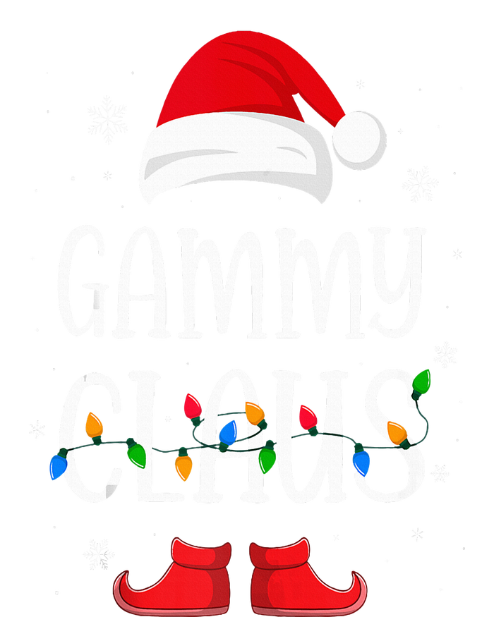 Gammy Santa Claus Hat With Xmas Light Christmas Holiday Performance Fleece Hoodie