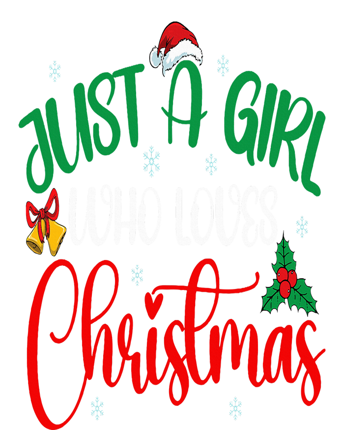 Funny Just A Girl Who Loves Christmas Mousepad