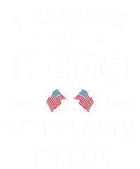 I Married My Hero Proud VeteranS Wife Memorial Day Vintage Ladies Essential Tank